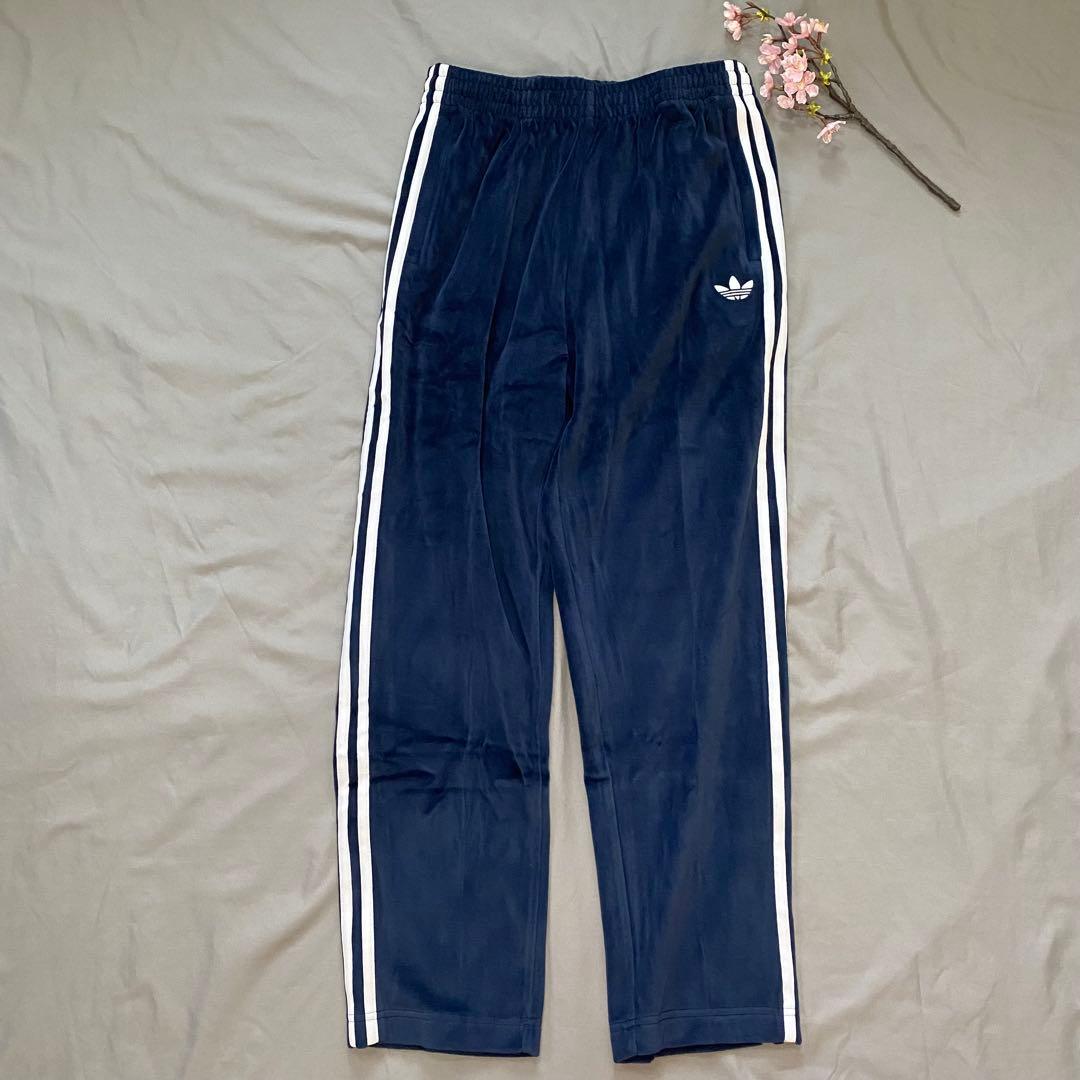 Used Adidasadidas Originals Velor Track Pants Navy