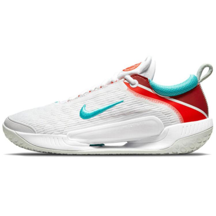Nike Court Zoom Nxt Белый Хабанеро Красный Вымытый Бирюзовый DH0219-136 42
