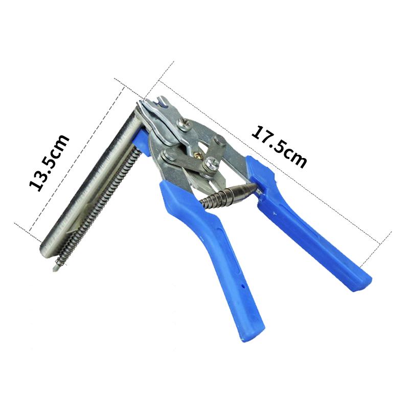 High Quality Poultry Cage Pliers Installation Clamp 600M Nails Animal wire Cages Repair Chicken Rabbit Cage Tools Tie Cage Clamp