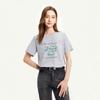 FivePlus Women's Pure Cotton Printed Round Neck T-shirt