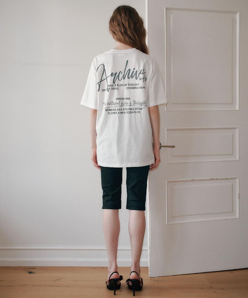 AEGO FREEDOM LAB Igo Archive T-Shirt_White