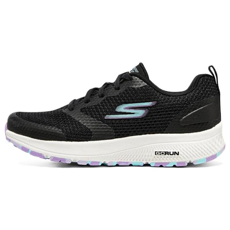 (WMNS) Skechers Go Run Consistent Black Lavender Women s 128292-BKLV EU 35.5
