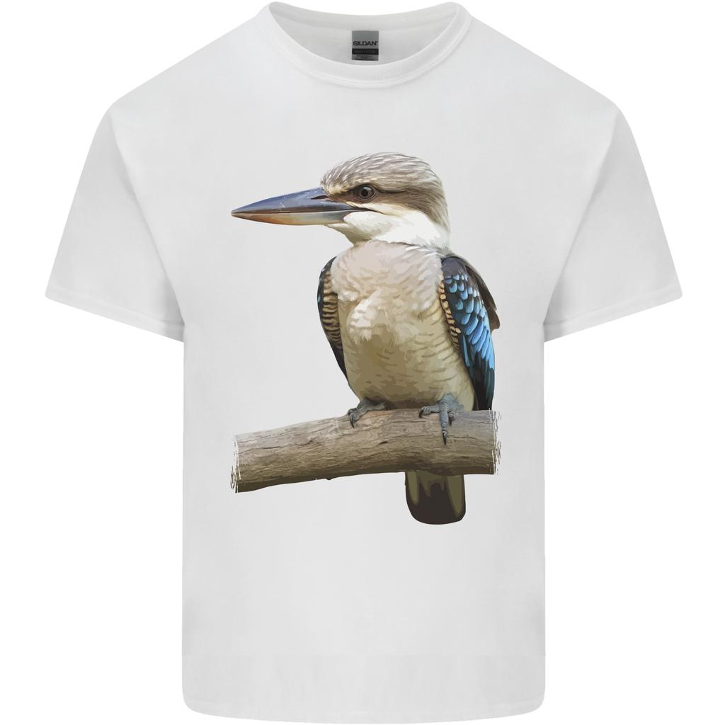 Kookaburra Kingfisher Ornathology Birdwatcher Unisexs Light Cotton TShirt