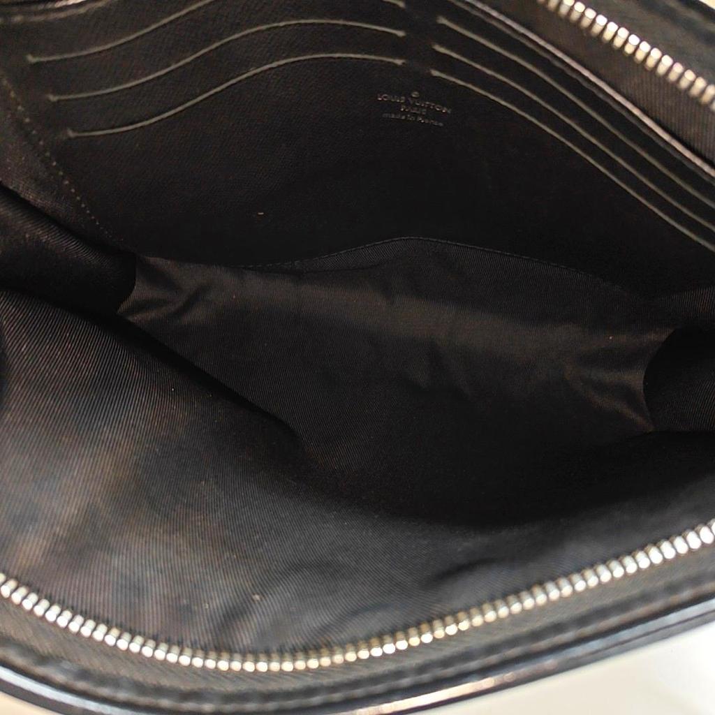 [Pre-Owned] Louis Vuitton Pochette Voyage MM 'Black Damier Graphite Canvas' - Good #PTP5C9