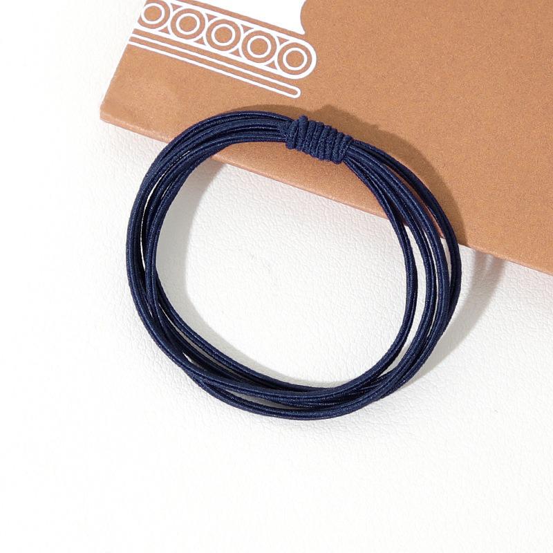 4-in-1 High Elastic Knotted Women's Hair Ties and Bands for Ponytails