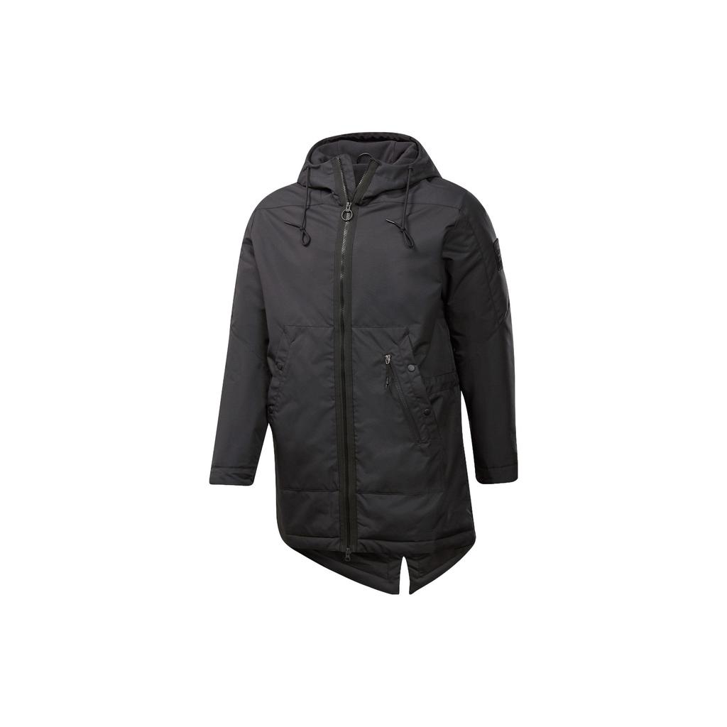 Reebok OW Unisex Solid Color Mid-Length Sports Jacket Unisex Jacket Black FT0684