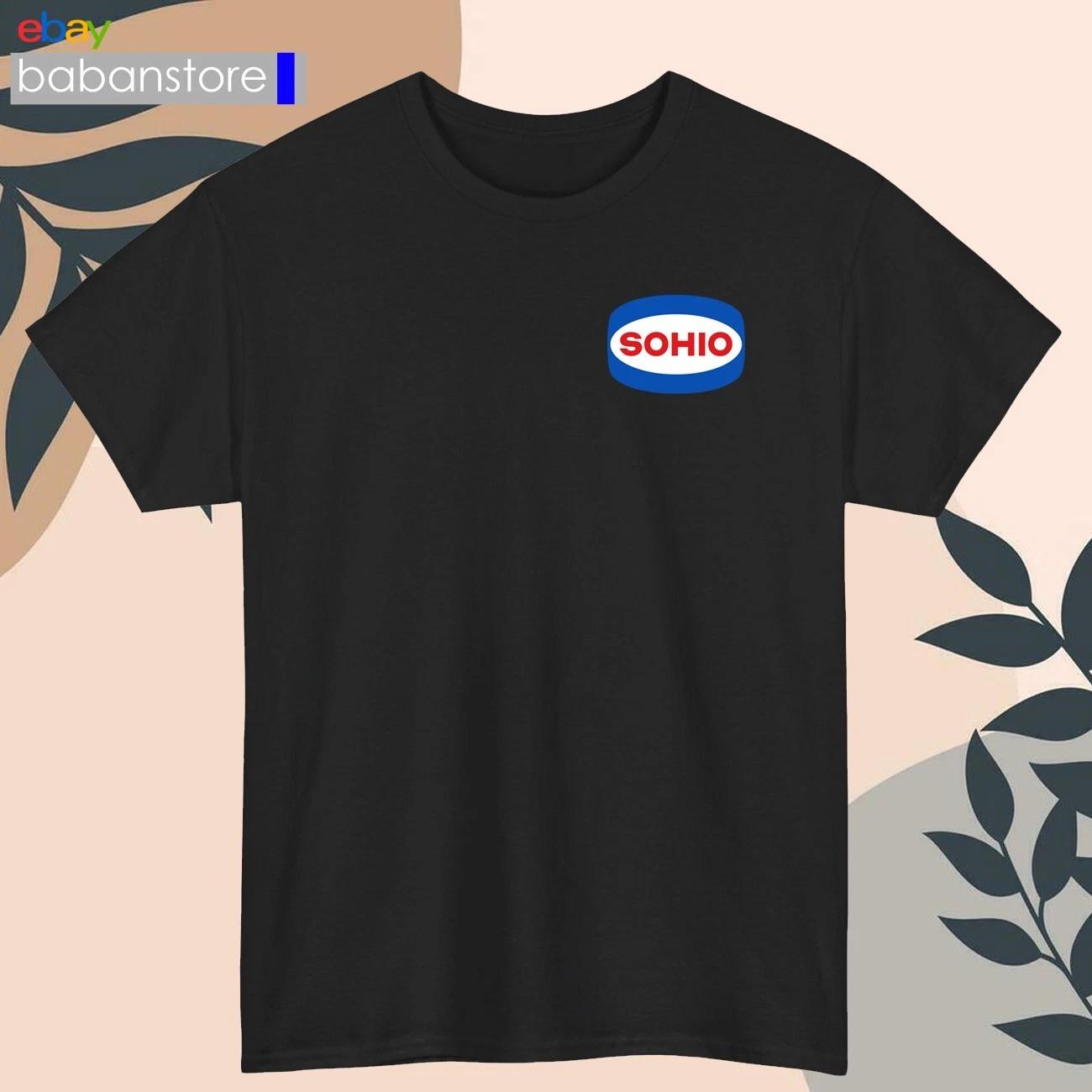Standard Oil Company (SOhio) Logo Black/White/Grey/Navy/Red/L Blue T shirt S-5XL S