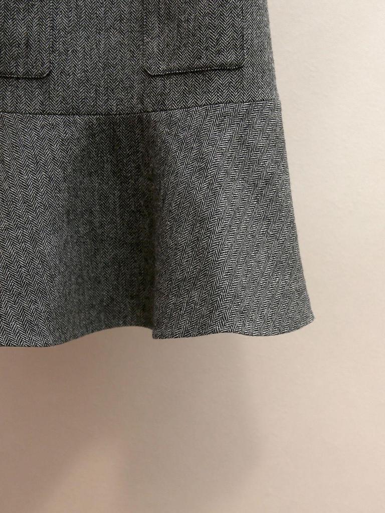 SP Family Grey Lace Bow Ruffle Vest Dress - New Spring Arrival