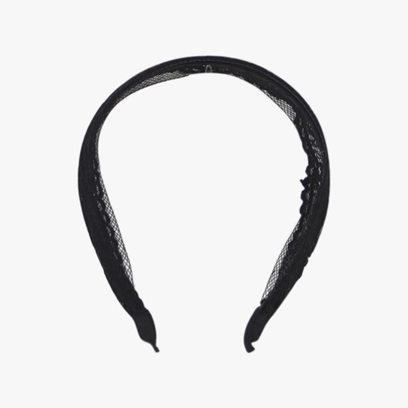 ROSA ANANAS MORI BLATTSPITZE HAARBAND_SCHWARZ