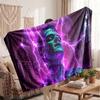 Warm Flannel BlanketFrankenstein's Monster Soft Cozy Throw Blanket for Bedroom Couch