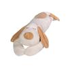 Cartoon Dog Long Throw Pillow Plush Toy Doll Big Dog Playing Girl Bed Sleeping Soothing Doll