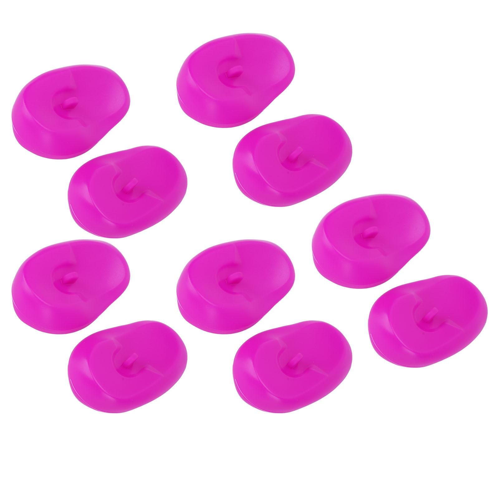 

Hair Dye Ear Cover Lightweight Professional Silicone Ear Guards for Salon Home Hairdressing Shower 10pcs