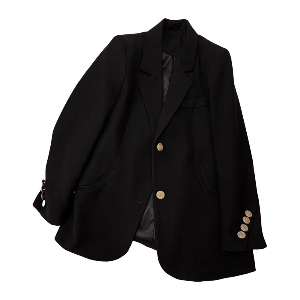 Women's Jacket Suit Casual Office Blazer Female Coat Lapel Collar Business Jacket for Work Party Outdoor Leisure Time