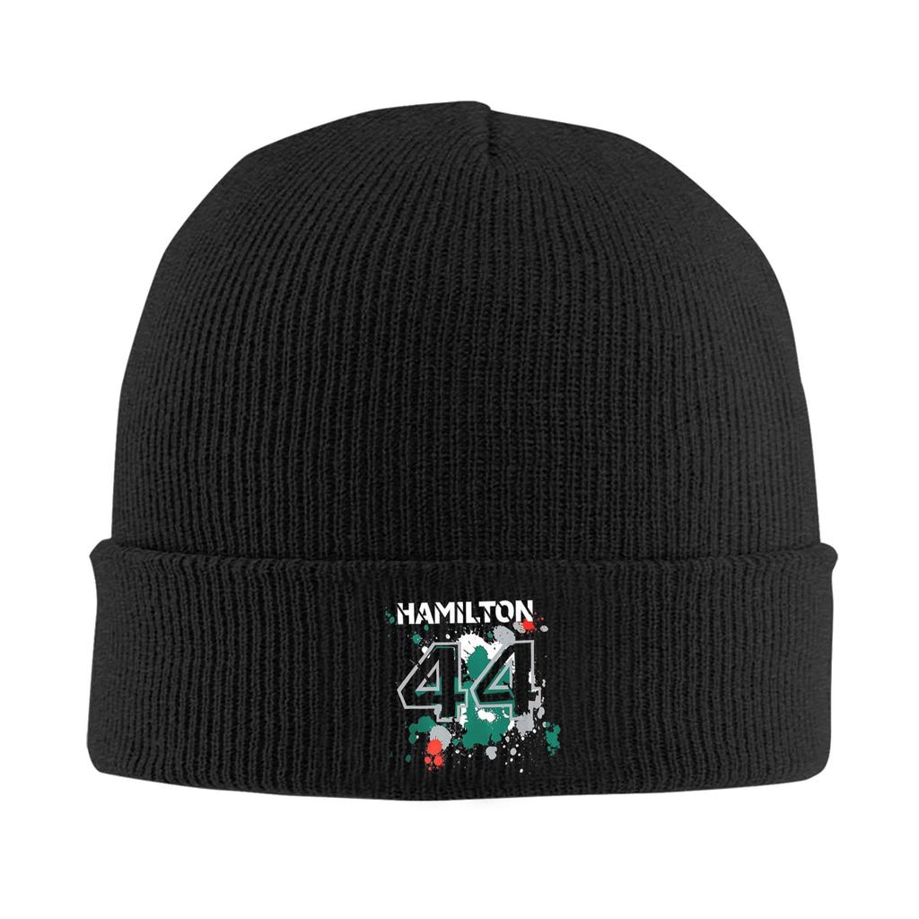 lewis hamilton 44 Winter Skullies Beanies Hat Warm Autumn Knitted Hats Bonnet Caps for Women Men