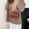 Fashion work bag spring new trend flip shoulder bag minimalist fashion messenger small square bag