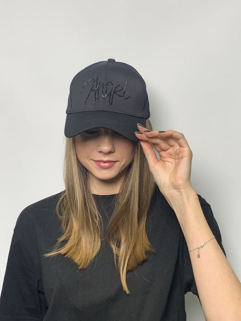 

Стильна жіноча кепка для повсякденного носіння із захистом від сонця у спортивному стилі 54-59 чорний