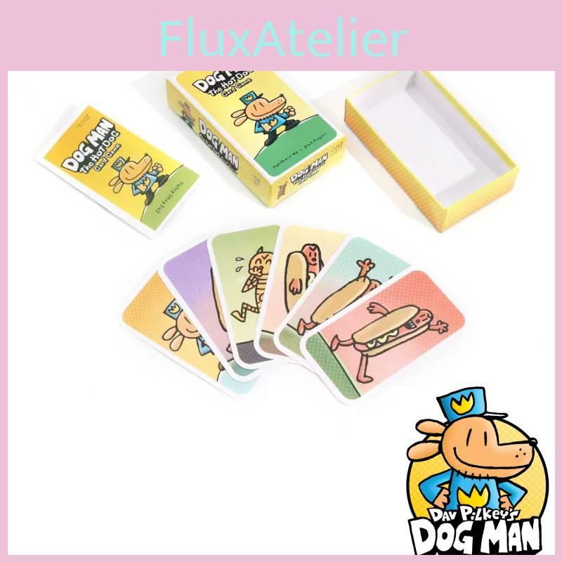 Dog Man Detective Card Game With Durable Paper Material For Engaging Group Play