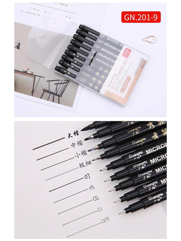 Beautiful Creative Calligraphy Pen - Refillable Ink, Soft Kai Tip, Own Nib
