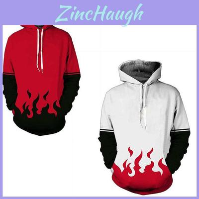 Hokage Ninjia Anime Hoodie Lässige Langarm Pullover Für Stilvollen Komfort UK