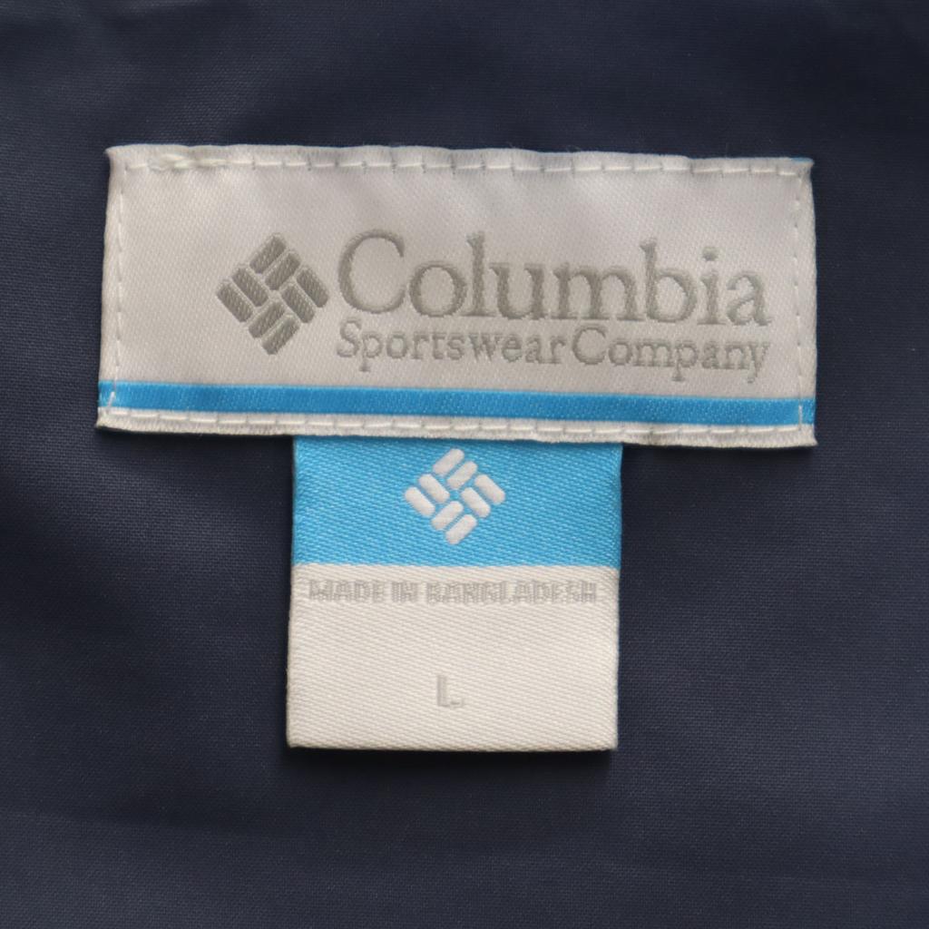 Columbia Blossom Park Rain jacket L Navy Outdoor Mesh Lining Women Used