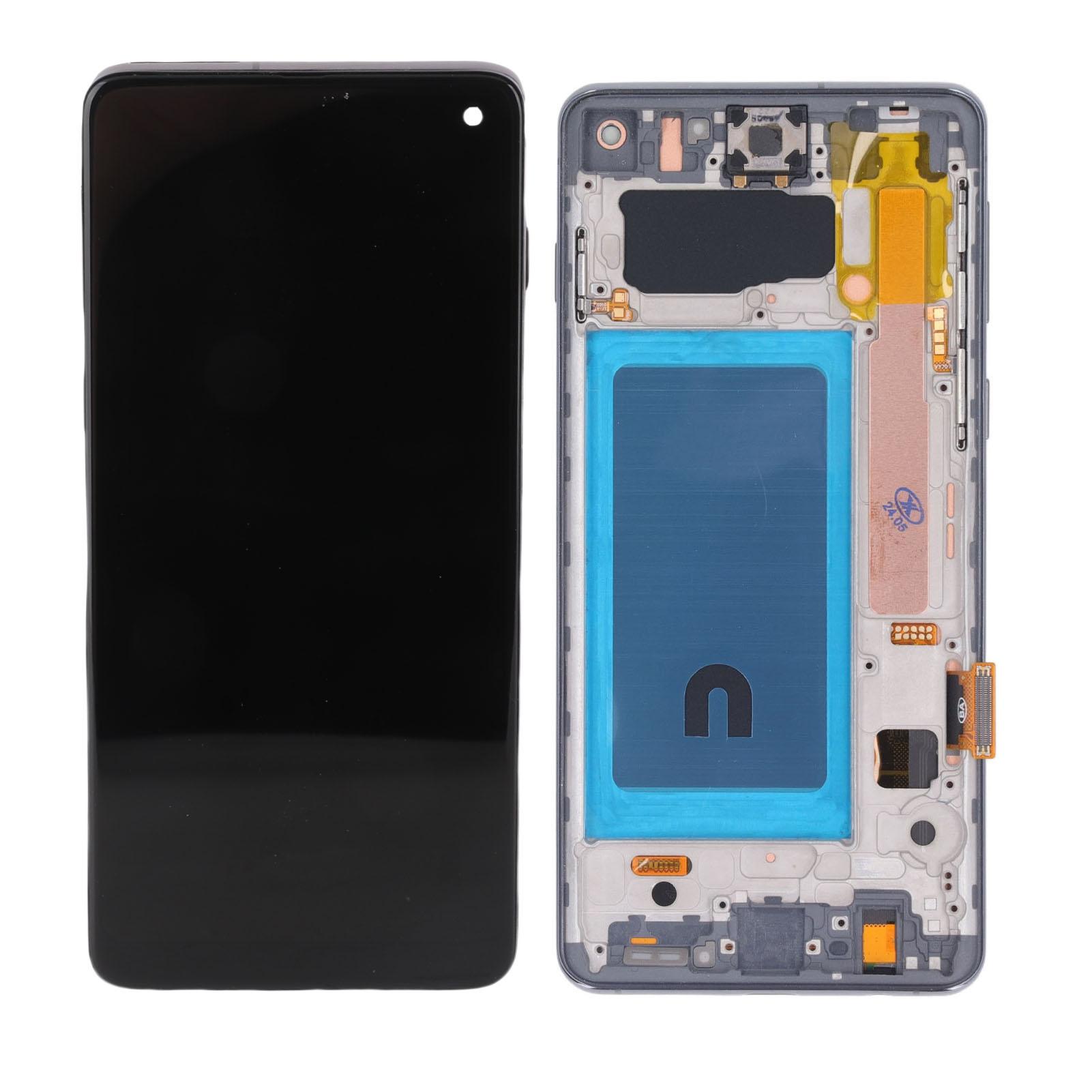 Screen Replacement for S10 6.05in with Frame Display Digitizer Assembly Repair Parts Without Fingerprint Function
