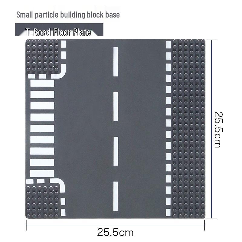 

Early Education City Road Baseplate for Young Children - Building Block Accessories