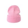 Breathable Knitted Caps Candy Colored Knitted Hat Simple Ear Flap Hat  for Autumn Winter