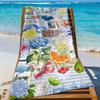 The Summer Lemon Towel For Swim Yoga Gym Quick Drying Soft and skin-friendly Beach Towels All-Season