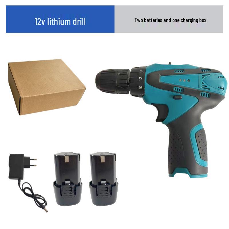 Rechargeable Multifunctional Handheld Lithium Battery Drill Electric Set