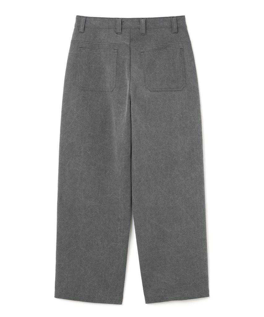 MILLO ARCHIVE Twill Tuck Pants [Charcoal]