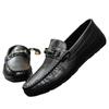 One-Pedal Loafers Summer Lazy Dress Soft-Soled Single Shoes Men'S Trend High-End Low-Top British Men'S Shoes