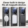 For OPPO Find N6 Case Hard Transparent Magnetic Wireless Charging Hinge Film Protective Back Cover For OPPO Find N6 Phone Shell