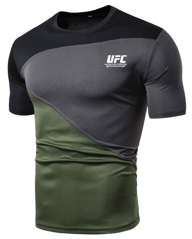 

Men s Patchwork UFC Collage Short Sleeve T-shirt - 2026 Trendy Summer Fashion XXL