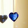 40mm Chandelier Crystal Love-heart Shaped Prisms Rainbows Maker Crystal Glass Prism Suncatchers Crafts Gift Garden Decor