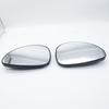 HY-212 Auto Door Rearview Car Wing Mirror Glass for  Citroen C4  2004 2005 2006 2007 2008 2009 Heated with Back Plate