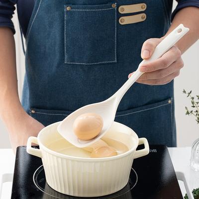Çok İşlevli Silikon Spatula Kaşık Pişirme Aletleri Çorba Kaşığı Ev Tipi Yeniden Kullanılabilir Yapışmaz Kızartma Spatulası Mutfak Gereçleri