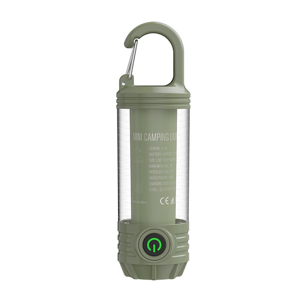 LED Camping Lantern Multi Functional Flashlight Portable Super Bright Torch Tent Lamp Emergency Light with Hook Outdoor