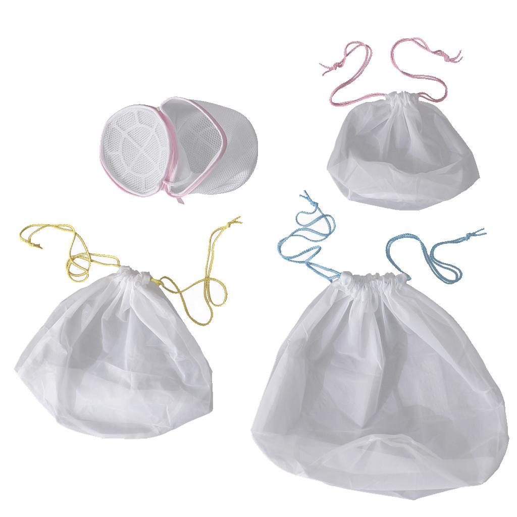Drawstring Bag Toiletry Travel Wash Pouch Laundry Gym PE Set B