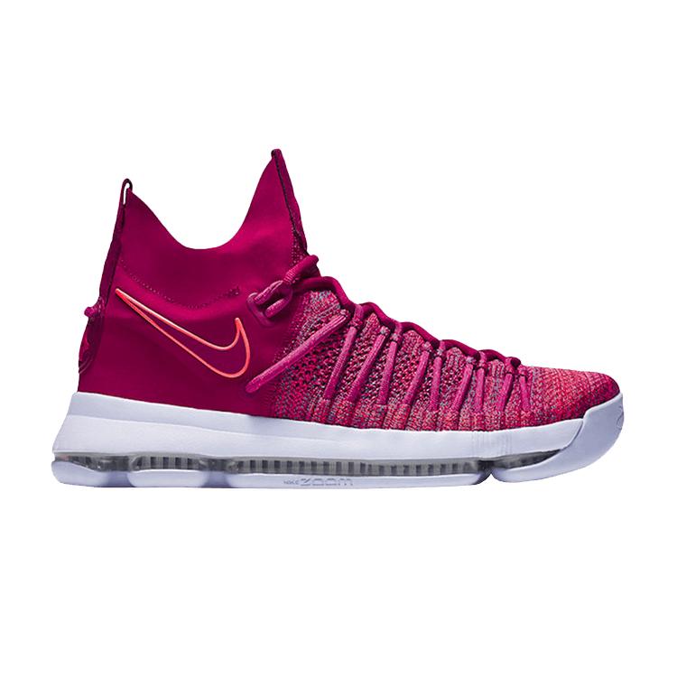 

Мужские кроссовки Nike KD 9 Elite EP Palest Purple Pink University-Red 878639-666