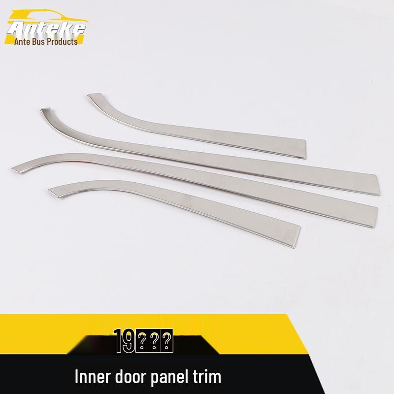 Fits 19 Trax Models: Interior Door Panel Bright Strip & Armrest Decorative Patch Car Accessories