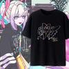 KAngel Ragazza Bisognosa Overdose Grafica T-shirt Unisex Cotone Lavato Vintage Manica Corta Cosplay Harajuku Casual Streetwear Top