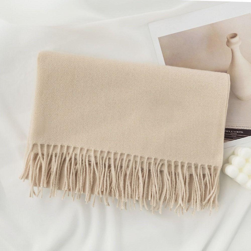 All-Match Long Scarf Tassel Headkerchief Fashion Hijab for Men Women