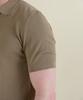 PANICALE Sabia Herringbone Short Sleeve Polo Knit