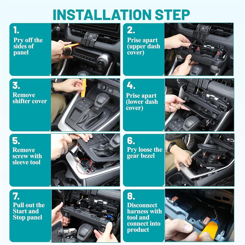 New Auto Start Stop A-Off Cable Replacement For Toyota RAV4 2020-2024