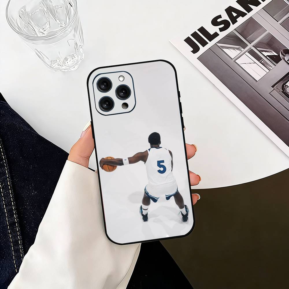 Anthony Edwards Antman 5 Phone Case For iPhone 17, 16,15,14,13,12,11 Plus,Pro Max, Others Soft Black Cover