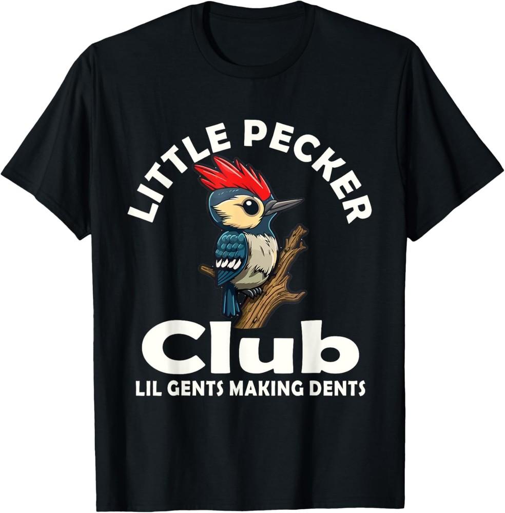 LITTLE PECKER CLUB FUNNY ADULT HUMOR T-Shirt Unisex T-Shirt M