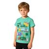 Children's Clothing Summer T-shirts Children's Cartoon Printed T-shirts Knitted Cotton Round Neck Boys' Tops