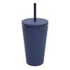 not predrilled 480ml 16oz clear plastic snow globe tumbler snow globe cup with straw and lid