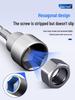 Hexagonal Magnetic Socket Head Self-Tapping Dovetail Screw Adapter for Steel Tile Drill and Air Wrench