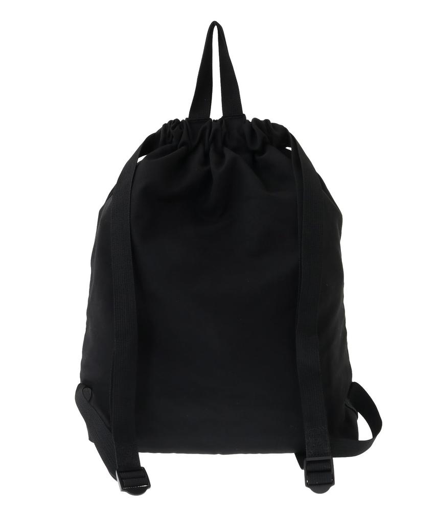 Maison de FLEUR Rucksack mit Kordelzug, Schwarz, 8A43F0J6200